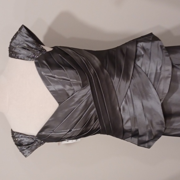 Alfred Angelo Style 7246 "Carbon" 2 Piece Taffeta Gown NEW- Sz. 14 - Picture 9 of 14